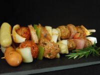 Mixed brochette