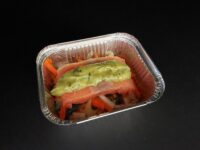 Zalmpapillot met groenten