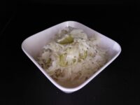 Griekse witte koolsalade